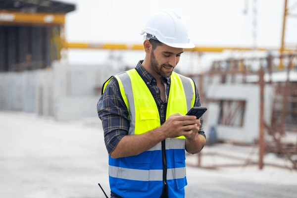 Safety professional in the field